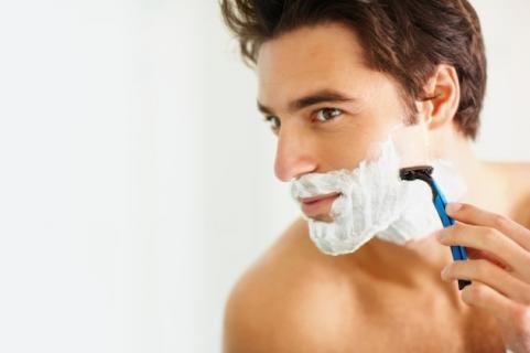 Man Shaving Cream