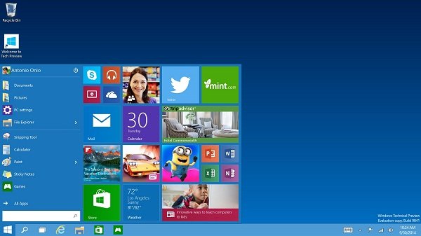 Revamped Start Menu