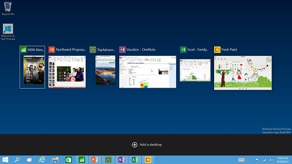 several Windows