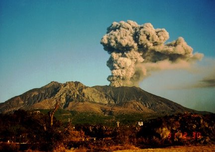 Sakurajima, Japan