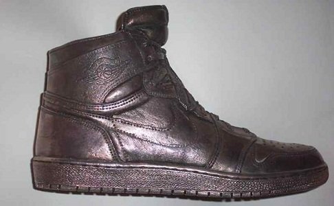 Air Jordan Silver Shoes