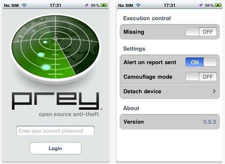 Prey Anti Theft