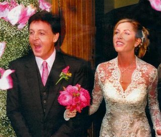 Paul McCartney & Heather Mills