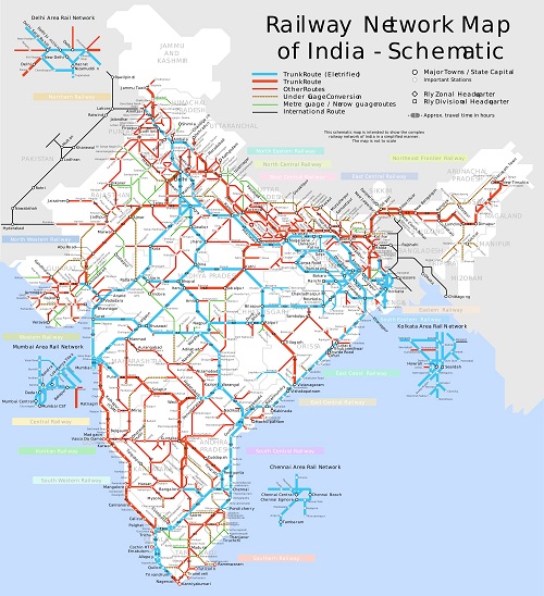 Indian Railway Network