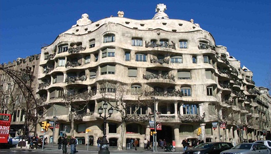 Modernist buildings at Barcelona