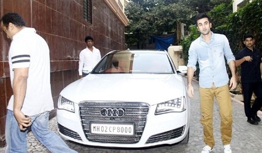 Ranbir Kapoor audi r8