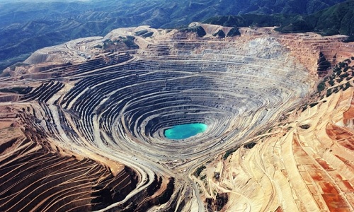 Bingham Canyon Mine in Utah