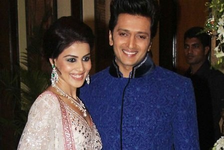 Genelia D'Souza and Ritesh Deshmukh