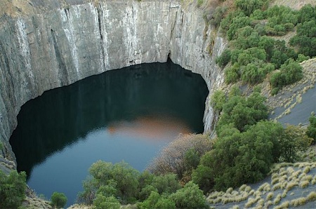 Kimberley Diamond Mine in South Africa