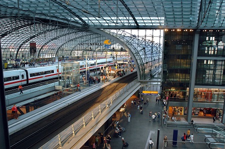 Berlin Hauptbahnhof in Germany