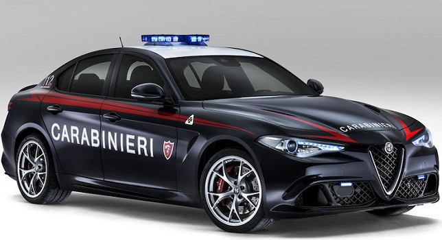 Carabinieri Italian Police Car