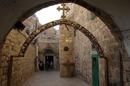 Via Dolorosa in Jerusalem