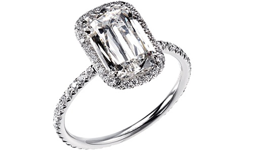 An Engagement Ring by Lorraine Schwartz Platinum