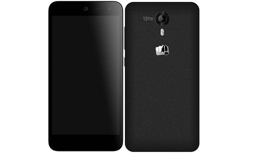Micromax Canvas Nitro 4G E455 (Black)