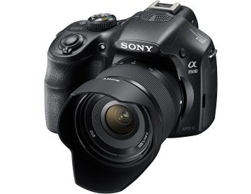 Sony ILCE-3500J 20.1MP DSLR Camera with SEL1850 Lens