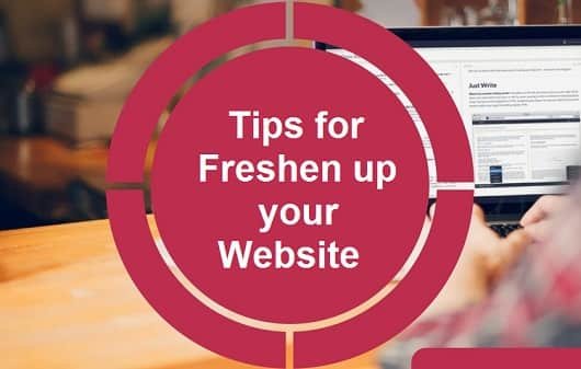 Tips To Freshen Up Your Website