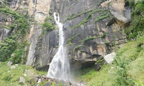 cascading waterfalls