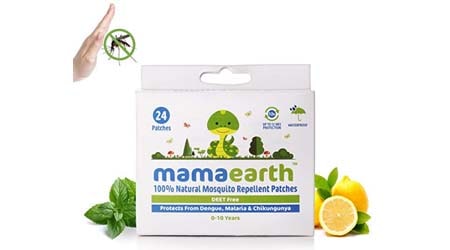 Mamaearth Natural Repellent Mosquito Patches for Babies