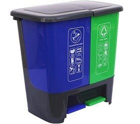 GALOOF 2 In 1 Dustbin 