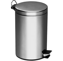 Mofna industries stainless steel pedal dustbin