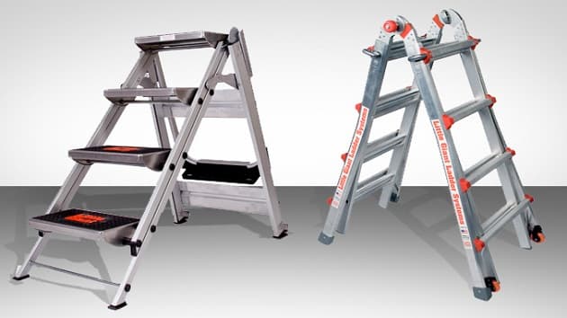Step Ladder & Extension Ladder