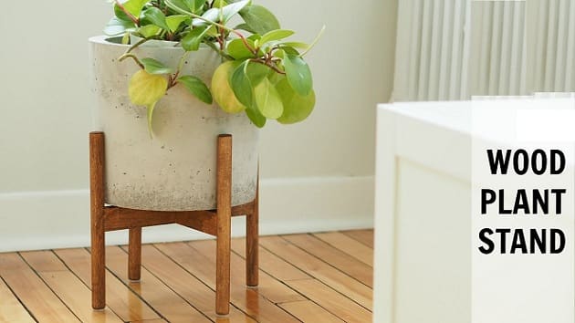 Wooden Plant Stand India