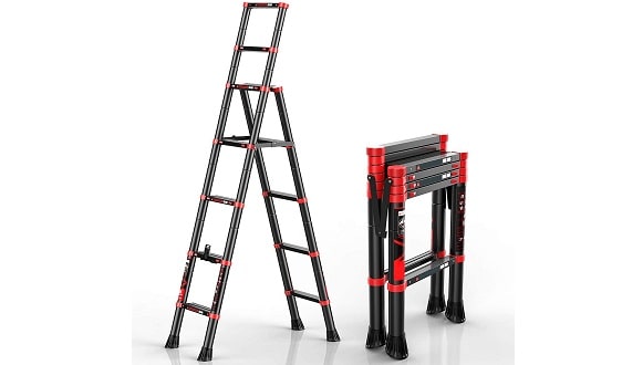 telescopic ladder pros cons