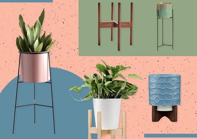 metal vs wooden plant stand