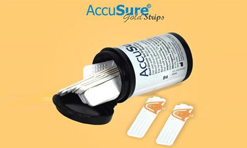 AccuSure Gold Test Strips
