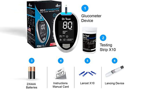 Dr Trust Fully Automatic Glucometer Machine: Features, Uses, Pros and Cons