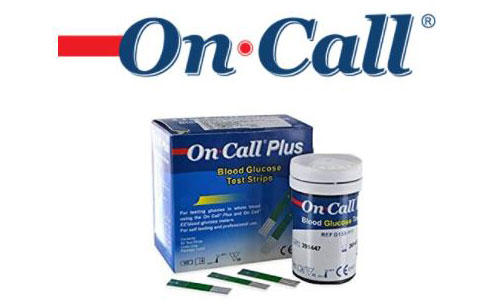 On-Call Plus Glucometer Strips