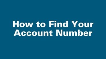know your bank account number