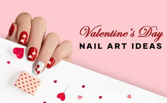 Valentine’s Day Nail Art Ideas