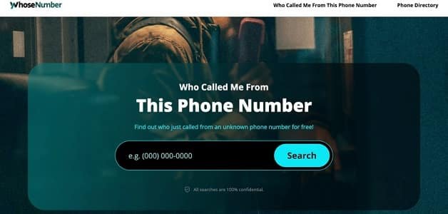 WhoseNumber