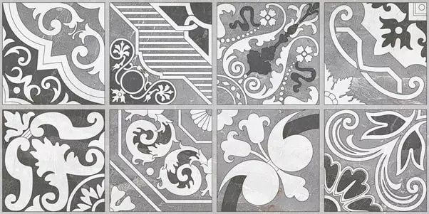 Floral Designs Rectified Tiles