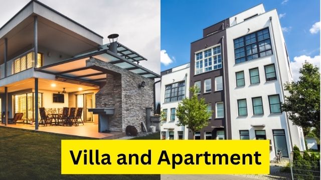 Villa and Apartment