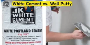 White Cement vs. Wall Putty